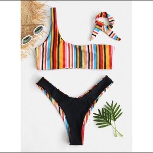 Zaful cheeky reversible bikini size S (4)